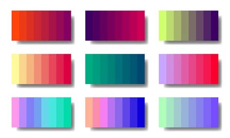 Image result for Color Gradient Examples