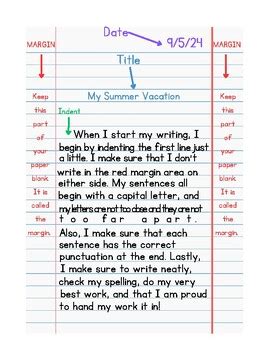 Image result for Writing On Notebook Paper