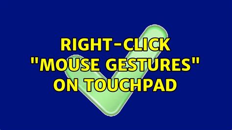 Right Click On Touchpad に対する画像結果
