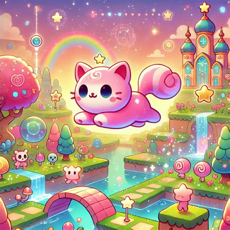 Toradh íomhá ar Pink Cat Game