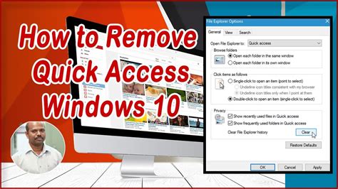 Image result for Remove Quick Access From File Explorer