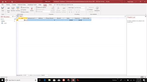 Image result for How to Enter Data in Form in Access