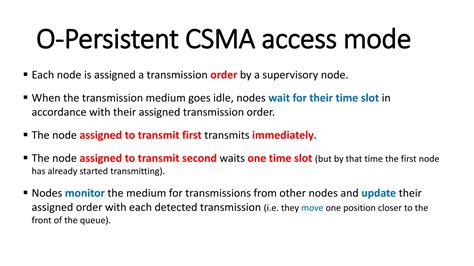 Afbeeldingsresultaten voor P Persistent CSMA