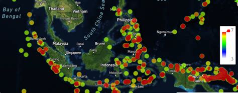 Map Visualization with Labels に対する画像結果