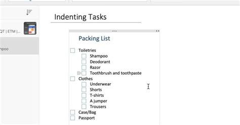 Image result for OneNote Checklist