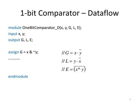 Image result for 4-Bit Comparator Verilog Code