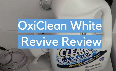 Toradh íomhá ar How to Use OxiClean White Revive