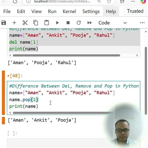 Toradh íomhá ar Del List Python