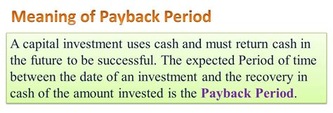 Payback Period Formula and ARR Example に対する画像結果