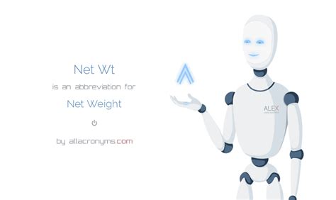 Image result for Net Weight Short Form