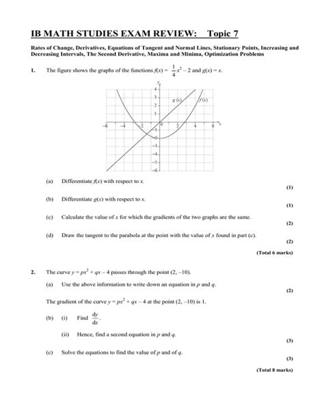 Image result for IB Math Exam 2