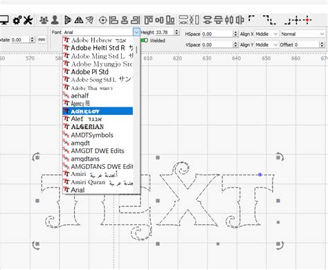 Image result for How to Use Fonts in Light Burn