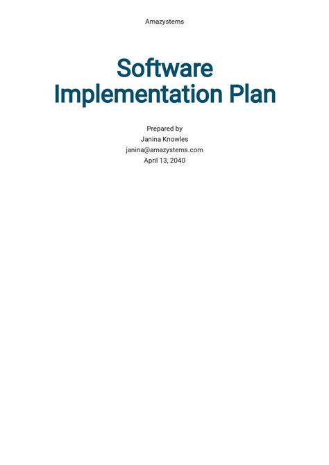 Image result for Software Implementation Lesson Plan Template
