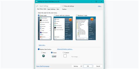 Image result for Windows 11 Start Button Classic Shell