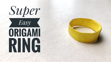 Toradh íomhá ar How to Make Paper Rings Easy