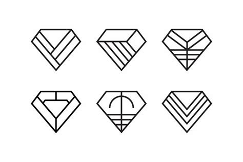 Image result for Diamond Geometric Pattern Logo Design