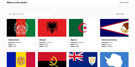 Image result for Countries API