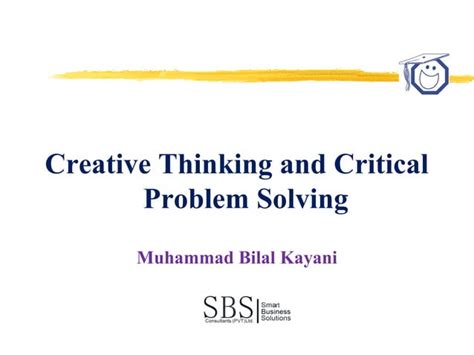 Résultat d’images pour Critical Analysis Problem Solving Creativity