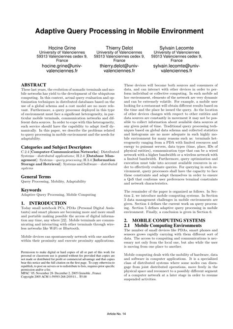Query Processing in Mobile Computing に対する画像結果
