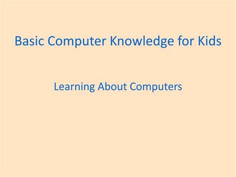 Image result for Computer Knowledge Means