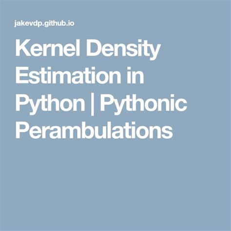 Image result for How Play around with Opacity in Python Kernel Density