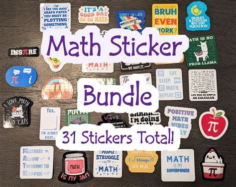 Afbeeldingsresultaten voor Math Stickers