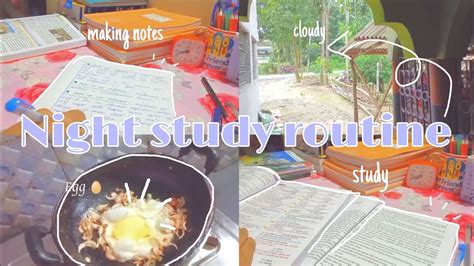 Image result for Night Study Routine