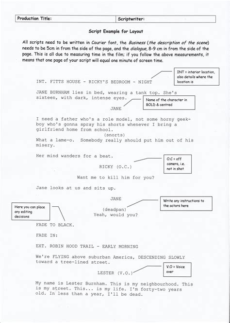 Image result for Layout Script Serie