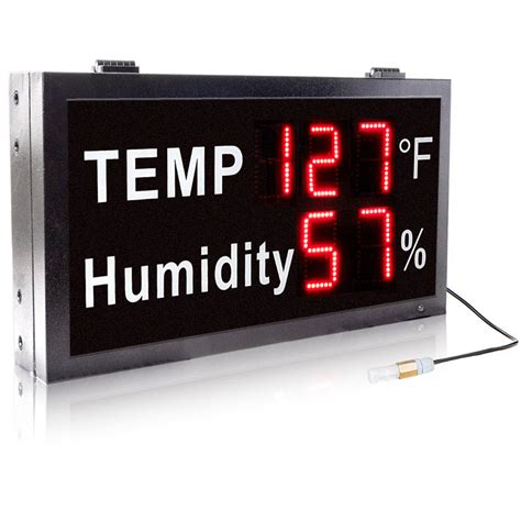 Toradh íomhá ar Temperature/Humidity Display Monitor