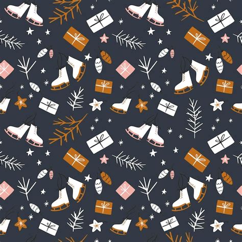 Image result for Vector Seamless Colorful Christmas Pattern