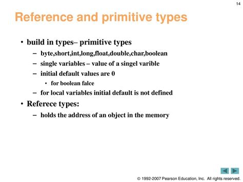 Image result for Explain the Difference Between Primitive Types and Reference Types