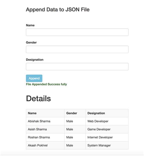 View JSON Files in HTML に対する画像結果