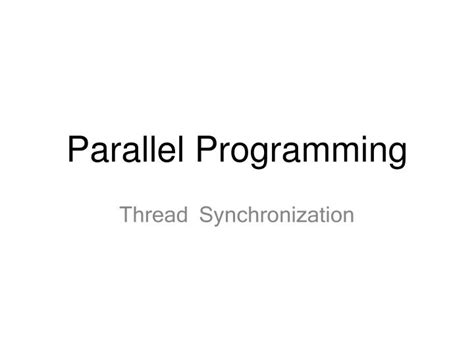 Image result for Parallel Programming Concepts and Practice