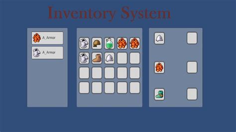 Unity Inventory に対する画像結果