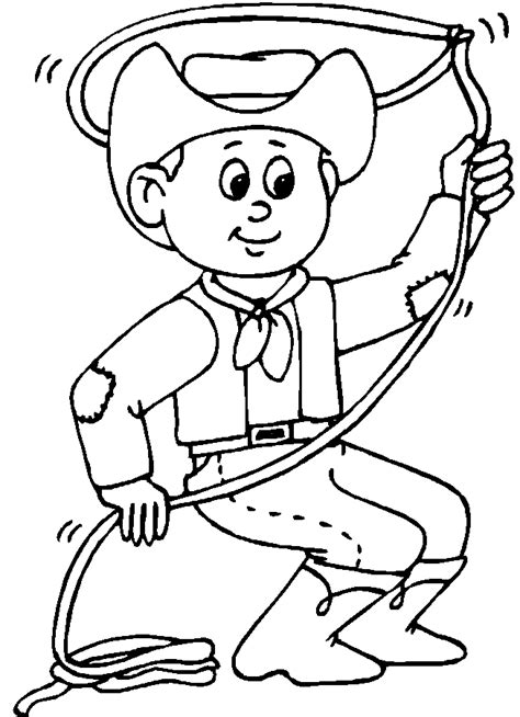 Image result for Cowboy Coloring Pages