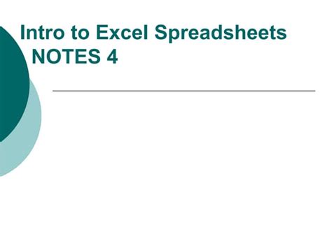 Image result for Excel Workbook Intro