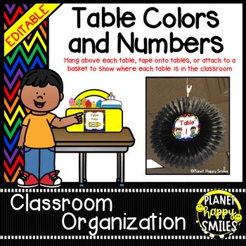 Image result for Table Color Coding Ideaa