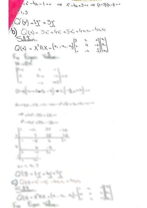 Image result for Quadratic Form Linear Algebra