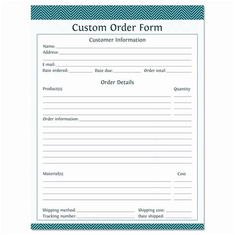 Image result for Handmade Craft Order Form