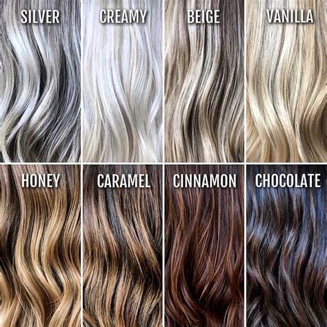 Afbeeldingsresultaten voor Basic Hair Color Chart Hex