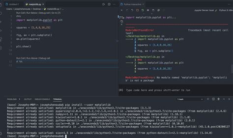Image result for Vscode Python-Matplotlib