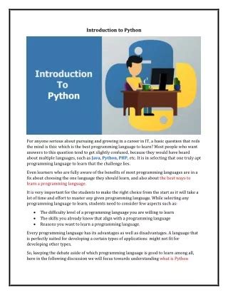Image result for Python Introduction Ppt Presentation
