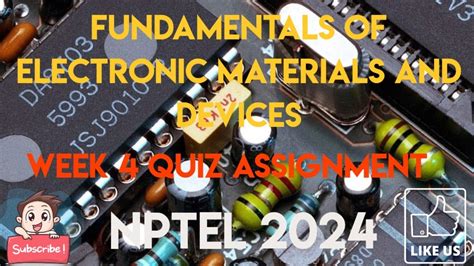 Basic Electronics NPTEL に対する画像結果