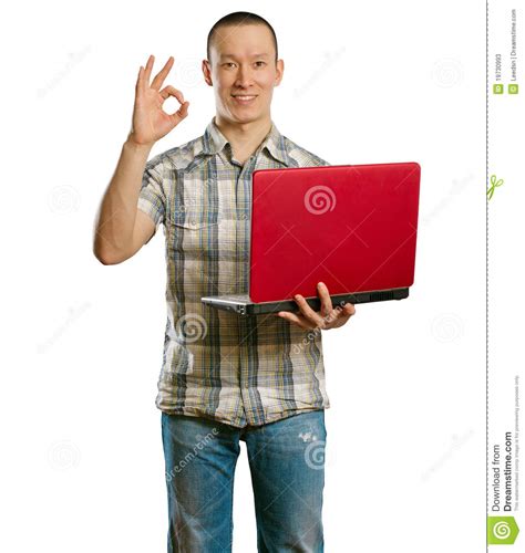 Image result for Man Computer OK Hand