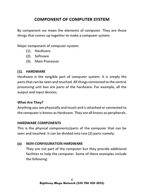 Afbeeldingsresultaten voor Component of Computer Meaning PDF