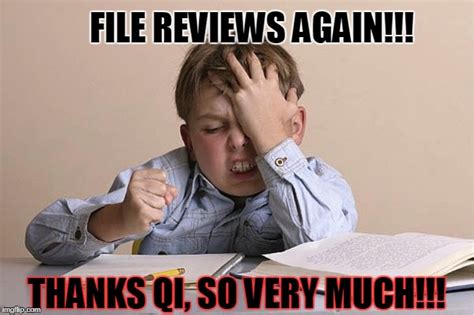 Image result for File Review Meme