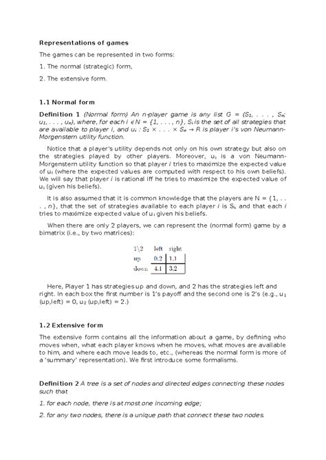 Image result for Extemsive Form Game to Normal Form