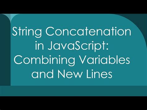 Afbeeldingsresultaten voor String Concatenation JavaScript Infrographic