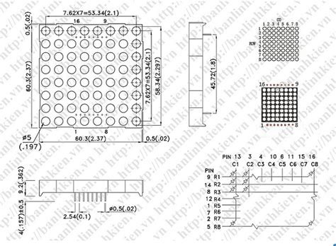 How to interface led matrix 8x8 to Arduino using 2 74HC595 ...