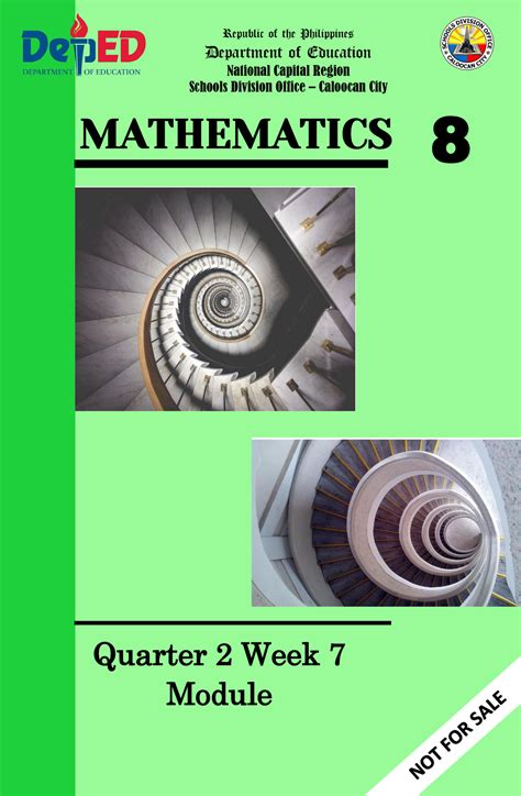 Image result for Mathematics 8 Quarter 4 Module 1